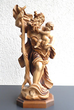 Christophorus holz figur gebraucht kaufen  Monheim