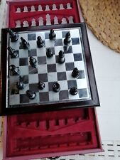 Glas schachspiel gebraucht kaufen  Homburg