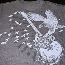 ACL Austin City Limits Music Festival Concert Series Camisa Grande Guitarra Falcão Vtg comprar usado  Enviando para Brazil