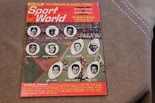 1962 (septiembre) revista "Sport World" - Sandy Koufax, Roberto Clemente, etc. cubierta segunda mano  Embacar hacia Argentina