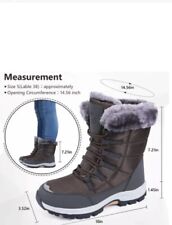 womens waterproof snow boots for sale  CAMBERLEY