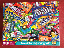 Rompecabezas SPRINGBOK Sweet Tooth 1000 piezas COMPLETO #38-10911 Caramelos Snacks Divertidos segunda mano  Embacar hacia Argentina