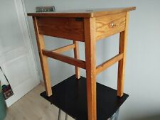 old  1930s. Swedish wooden handmade vintage school desk for sale  Shipping to South Africa