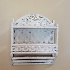 Vintage white wicker for sale  New Port Richey
