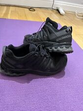 SALOMON XA PRO 3D CHASSIS CONTAGRIP TRIPLE BLACK TRAIL RUNNING TRAINERS UK 9 for sale  Shipping to South Africa