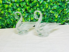 Pair beautiful glass for sale  EASTBOURNE