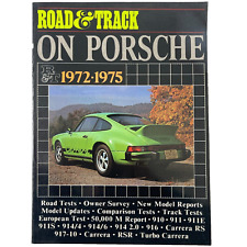 Na Porsche 1972-1975 Road & Track Pb Book Comparation Tests Carrera 911 914 916, usado comprar usado  Enviando para Brazil