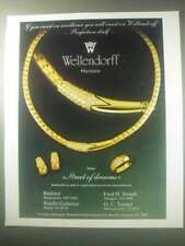 1985 wellendorff jewelry for sale  Madison Heights
