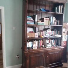 Bookcase solid oak for sale  LIVERPOOL
