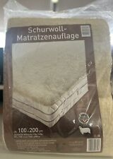 Schurwolle matratzenauflage ma gebraucht kaufen  Schönebeck (Elbe)