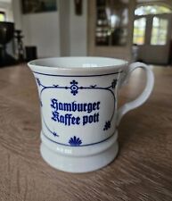 Hamburger kaffeepott porzellan gebraucht kaufen  Borstel-Hohenraden
