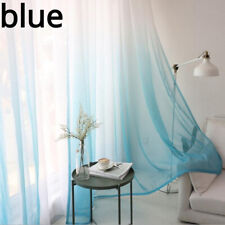 Cortina de janela de malha cortina tecido transparente transparente vendido por metro cor gradiente comprar usado  Enviando para Brazil