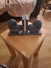 Stone heart bookends. for sale  PETERHEAD