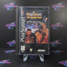 Used, WWF Wrestlemania The Arcade Game LongBox PS1 PlayStation 1 + R..  - Complete CIB for sale  Shipping to South Africa