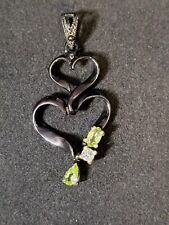 Peridot double heart for sale  Scotts Valley
