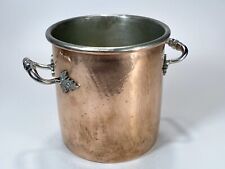 Used, Ruffoni Hammered Copper Convivium Stockpot Acorn Handles 3.5Qt Tin Lined. NO LID for sale  Shipping to South Africa