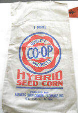 Bolsa publicitária vintage Farmers Union Cloth Seed Corn Bag St Paul MN comprar usado  Enviando para Brazil