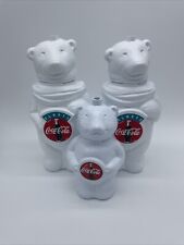 Garrafa de água de plástico vintage Coca-Cola urso polar família sem canudos comprar usado  Enviando para Brazil