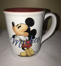 "Taza roja de Mickey Mouse de la tienda Disney de 5" segunda mano  Embacar hacia Argentina