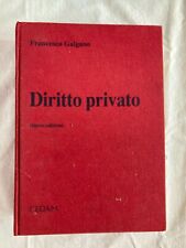 Diritto privato francesco usato  Palermo