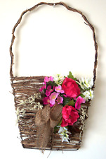 Grapevine wreath basket for sale  Columbus