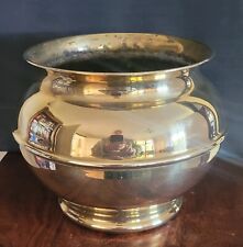 Vintage Brass Planter Pot Plant Holder Jardiniere for sale  Shipping to South Africa