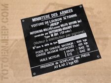 Plaque plaquette label d'occasion  Saint-Macaire