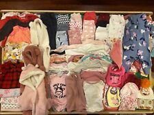 Lote de roupas para bebês meninas tamanhos recém-nascido 0-3, mais de 90 peças comprar usado  Enviando para Brazil