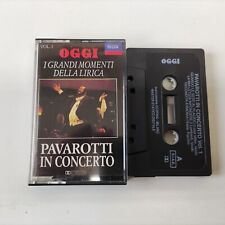 Pavarotti concerto cassetta usato  Viareggio