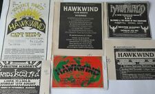 HAWKWIND - LIVE TOUR DATES 1995 1988 1991 1992 2000 - original advert / magnet  comprar usado  Enviando para Brazil