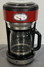 Used, Russell Hobbs Retro Style 8-Cup Coffeemaker CM3100 Red Tested for sale  Shipping to South Africa