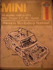 Haynes manual mini for sale  CHELTENHAM