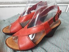 Ladies leather wedge for sale  WIRRAL