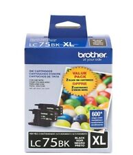 Brother lc75bk ink for sale  Naperville