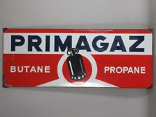 plaque émaillée publicitaire ancienne PRIMAGAZ. d'occasion  Lombez