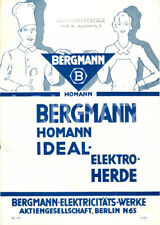 1950 bergmann homann usato  Milano