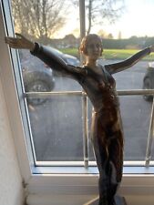 art deco bronze statues for sale  EAST GRINSTEAD