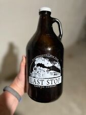Brown glass growler for sale  Rhinebeck