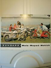 Zündapp Prospekt 1966 W2858 I Broschüre Werbung Mofa 25, Super/Sport Combinette  comprar usado  Enviando para Brazil