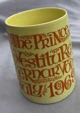 Pottery mug prince for sale  BRADFORD-ON-AVON