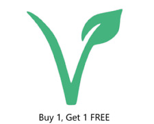 Vegan logo vinyl for sale  Florence