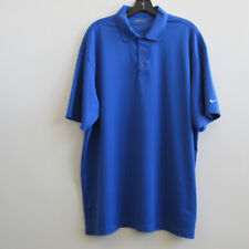 Usado, Camisa polo masculina Nike golfe XXL azul royal manga curta desempenho Dri-Fit comprar usado  Enviando para Brazil