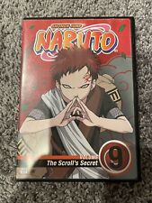 Naruto - Vol. 9: The Scrolls Secret (DVD, 2007, dublado editado) comprar usado  Enviando para Brazil
