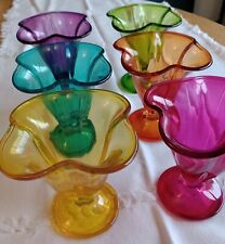 Set fluted coloured for sale  EXETER