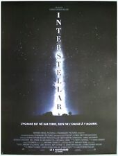 Interstellar affiche cinéma d'occasion  Clermont-Ferrand-