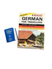 Diccionario alemán inglés Lilliput de colección, Berlitz alemán para viajeros segunda mano  Embacar hacia Argentina