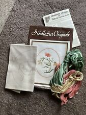 Vintage crewel embroidery for sale  SUTTON-IN-ASHFIELD