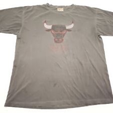 Camiseta vintage para hombre talla XL Chicago Bulls ciudad viento gris angustiado  segunda mano  Embacar hacia Argentina