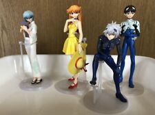 Raro Juego de Figuras Neon Genesis EVA 4 Shinji, Rei, Asuka, Kaworu segunda mano  Embacar hacia Argentina