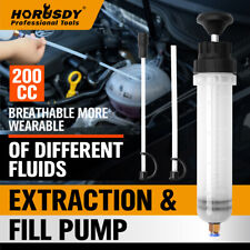 Used, 200cc Automotive Fluid Extraction & Filling Syringe Kit Vacuum Pump Oil Coolant for sale  COALVILLE